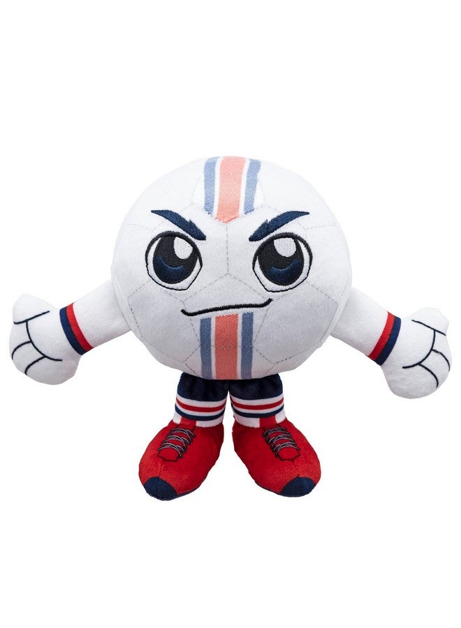 بليتشر كرييتشرز كرة قدم كوريتشا من بليتشر كريتشرز يو إس سوكر مقاس 8 بوصات - قطيفة ناعمة مستوحاة من تشيبي - Image 1