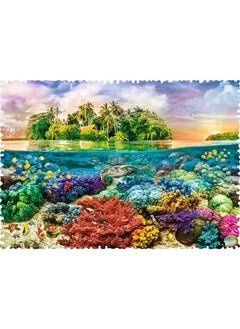 Trefl Red 600 Piece Crazy Shapes Tropical Island  - Image 3