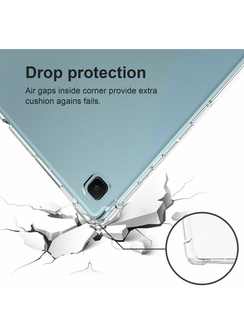 TahTicMer Huawei Matepad 11 2023 11 Inch Compatible Transparent Case Anti-Shock Corner Protection Bumper Shockproof Transparent Anti Shock Silicone Cover  - Image 3