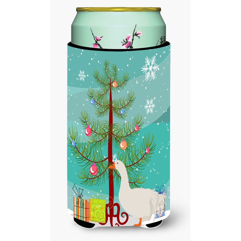 ""Caroline's Treasures Sebastopol Goose Christmas Decorative Can Hugger  Tall  Multicolor""