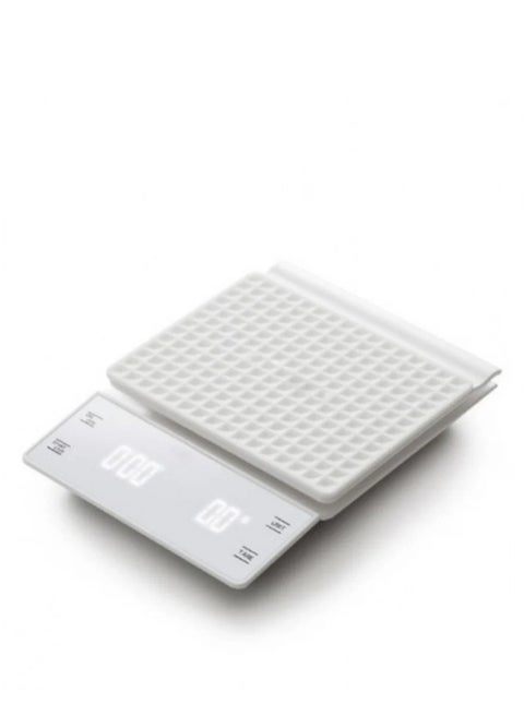 Coffee Scale With Timer White Electronic Weighing