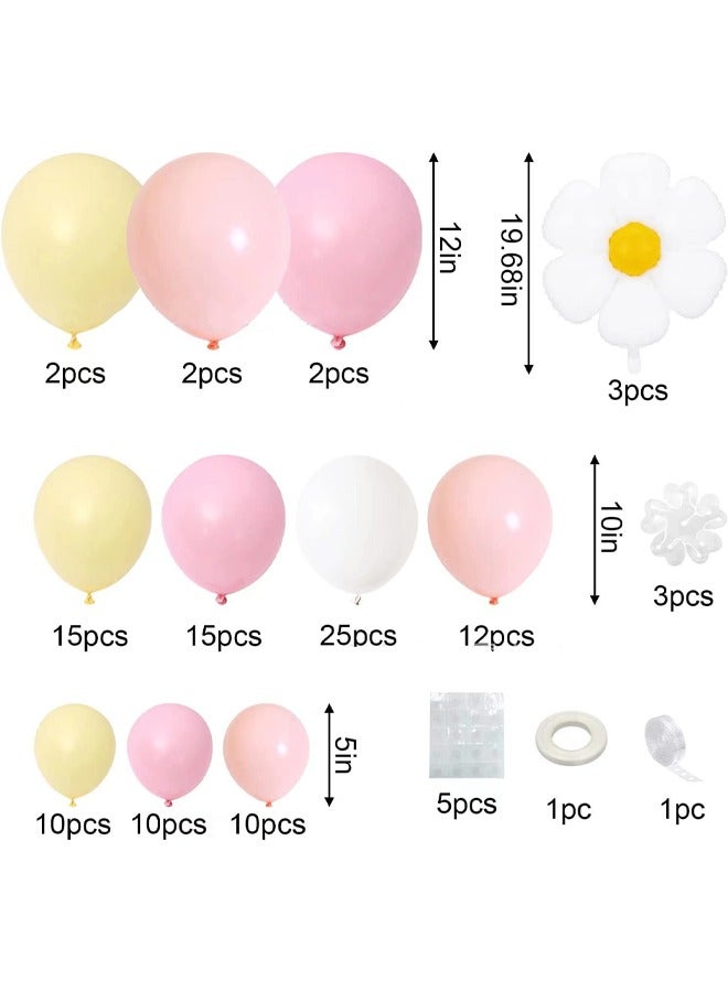116-pcs Macaron color Latex Decorative Balloon Arch Garland Set - Perfect for Graduation Baby Shower Wedding Birthday Bachelorette Party Backdrop Decoration - Suitable for Indoor and Outdoor