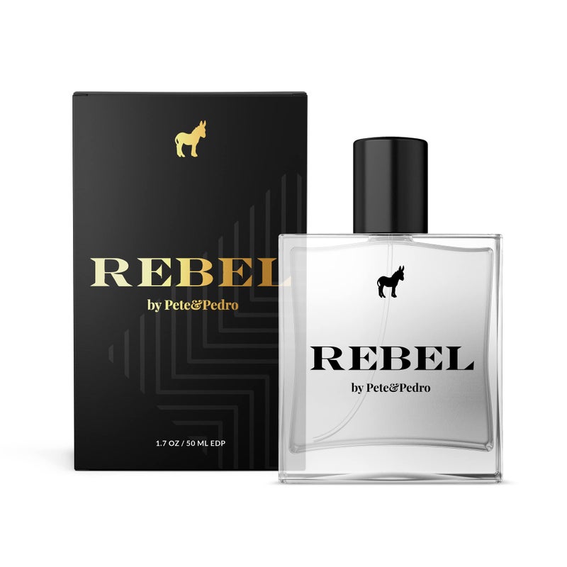 Pete & Pedro REBEL - Eau De Parfum | Inspired By Creed Aventus For Men - Citrus, Spice and Musk with Lasting Woody Notes | Men's Cologne & Fragrance | As Seen on Shark Tank, 1.7 oz. - Image 1