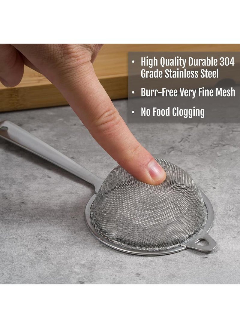 حياة كومفورت بيور ماتشا مصفاة شاي، شبكة دقيقة للغاية، ستانلس ستيل، تزيل التكتلات في مسحوق الشاي الاخضر - Image 5