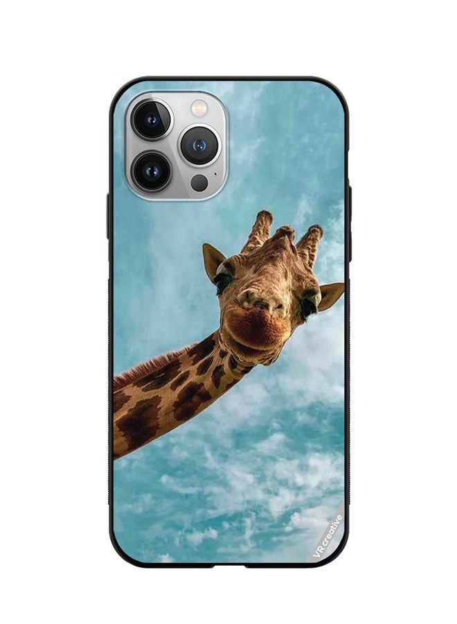 VR CREATIVE Protective Case Cover For Apple iPhone 12 Pro Max Giraffe Design Multicolour - Image 1