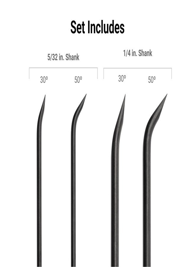 TEKTON Mini Pry Bar Set (4-Piece) | LRD90803 | Made in USA - Image 2