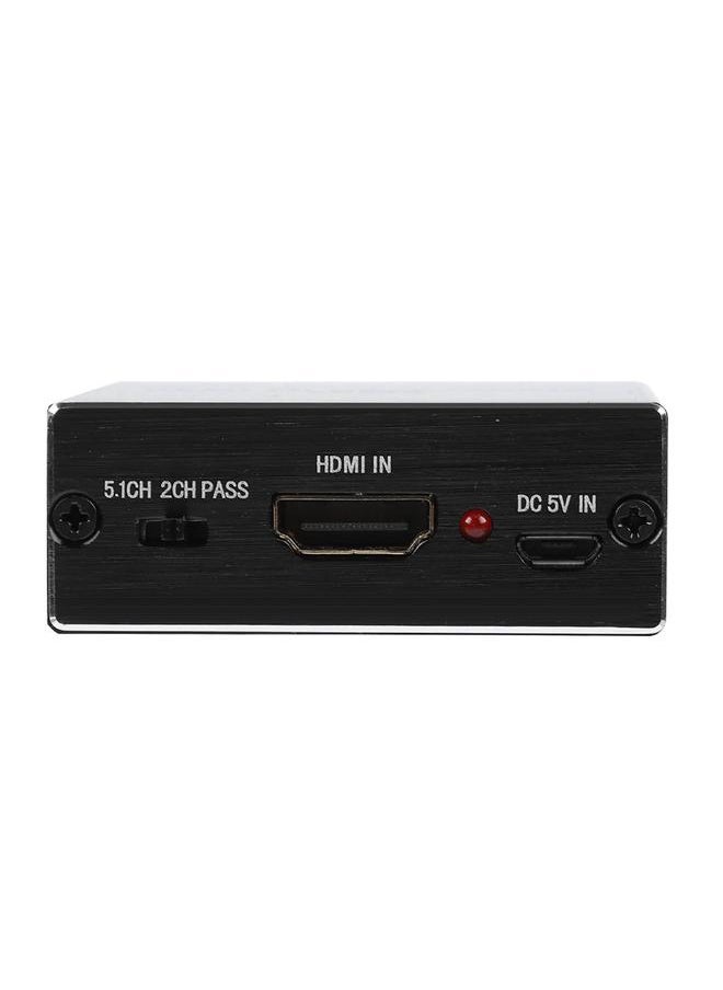4K*2K HDMI Audio Splitter Extractor Converter HDMI to HDMI+SPDIF+3.5mm Audio Output