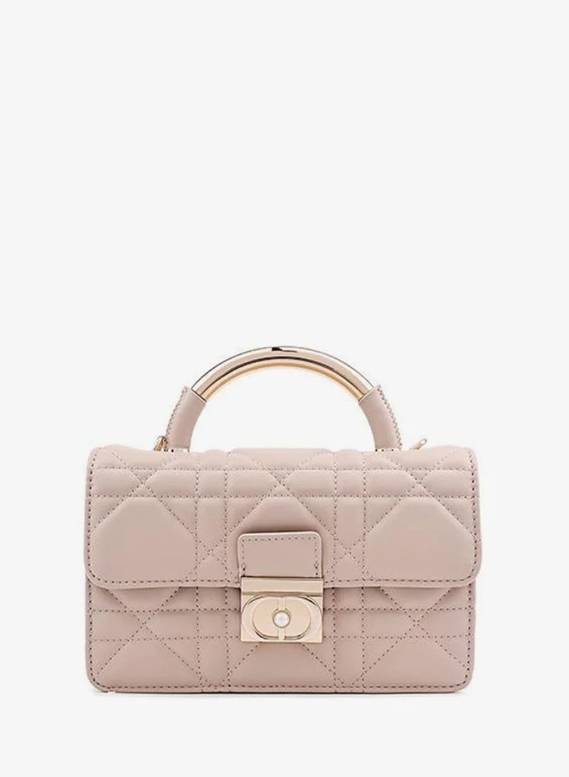 Cuple Cuple Textured Zip Shoulder Bag