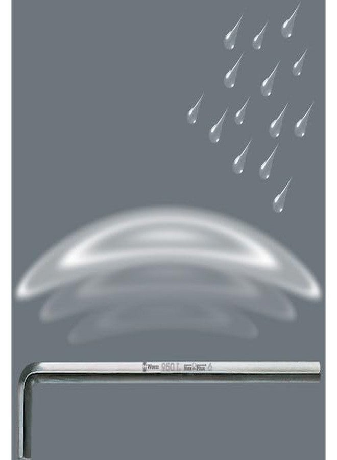 ويرا Wera - 5022702001 3950 PKL Stainless Long Arm Ballpoint 2.5mm Hex Key - Image 5