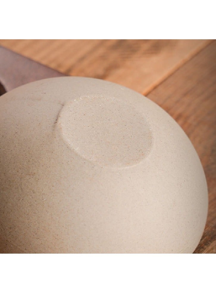 3 مقصورة وعاء خزفي ثخين مع صينية خشبية، وعاء حلوى، طبق مكسرات، أواني خدمة، مناسبة للمطاعم والفنادق والمقاهي والمنازل - Image 4