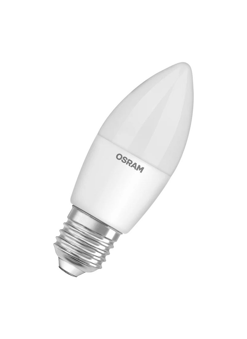 Osram - Osram LED Value E14 Classic B40 4.7W 6500K Day Light Frosted Non-Dimmable Energy-Saving LED Bulb - Image 1