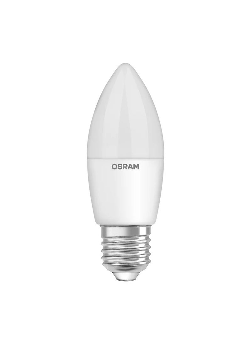 Osram - Osram LED Value E14 Classic B40 4.7W 6500K Day Light Frosted Non-Dimmable Energy-Saving LED Bulb - Image 1