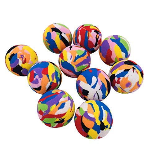 PET SHOW Cat Toy Balls Interactive for Indoor Cats Best Kitten Favorite Gift Soft Foam Ball Chase Quiet Playing Cats Stuff Supplies - Image 1