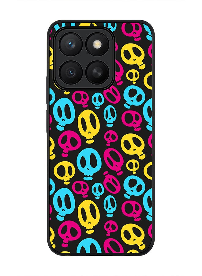 Stylizedd For Honor X8c Case,Slim fit Camera Protection, Shockproof Thin Phone cover  - Crazy Skulls