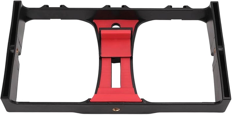 Red Portable Smartphone Video Stabilizer Rig For Livestreaming And Vlogging - Image 4