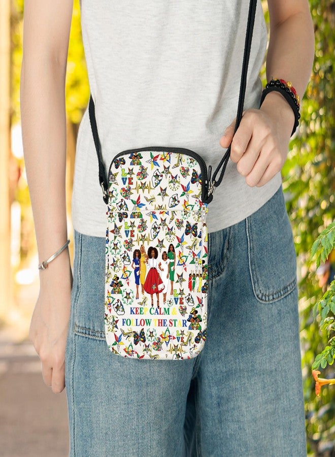 LEVLO Sorority Crossbody Bag Sorority Sister Gift Keep Calm And Follow The Star Shoulder Bag Sisterhood Merch (Keep Calm C Bag) - Image 4