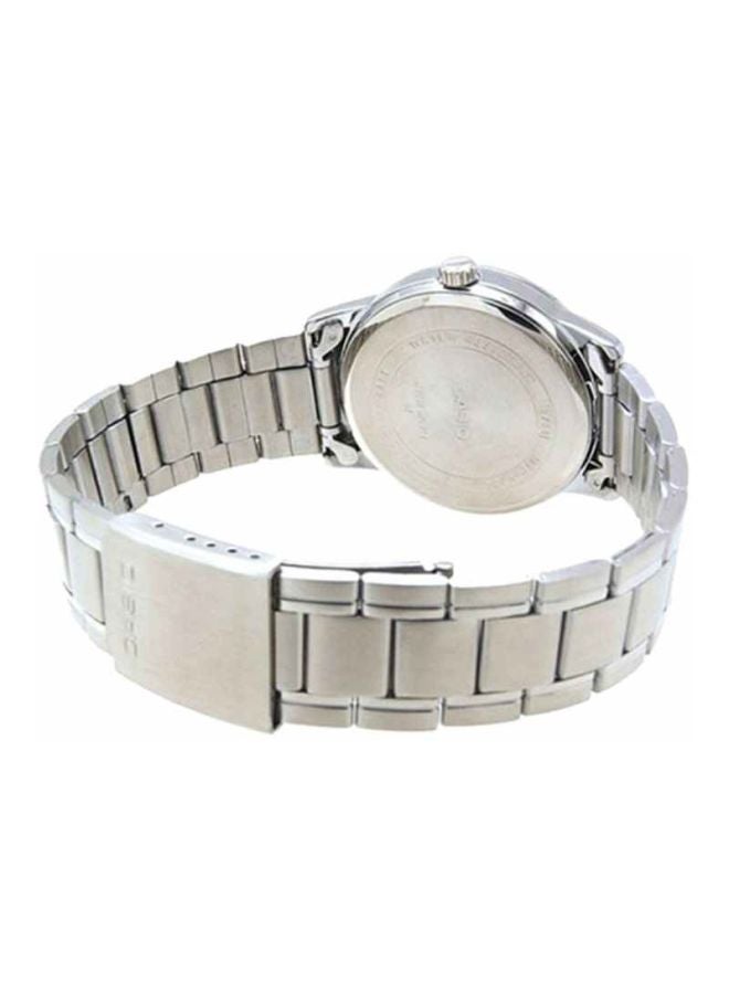 CASIO Women Water Resistant Analog Watch LTP-V002D-1A - 25 mm - Silver - Image 2