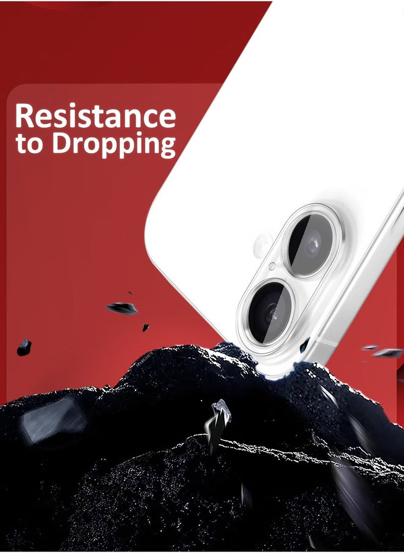 JAJEEK "New 3-Pack iPhone 16 Plus Camera Lens Protector – Ultra HD Tempered Glass, 9H Hardness, Anti-Scratch, Case-Friendly, Easy Installation Clear Lens Cover" - Image 3