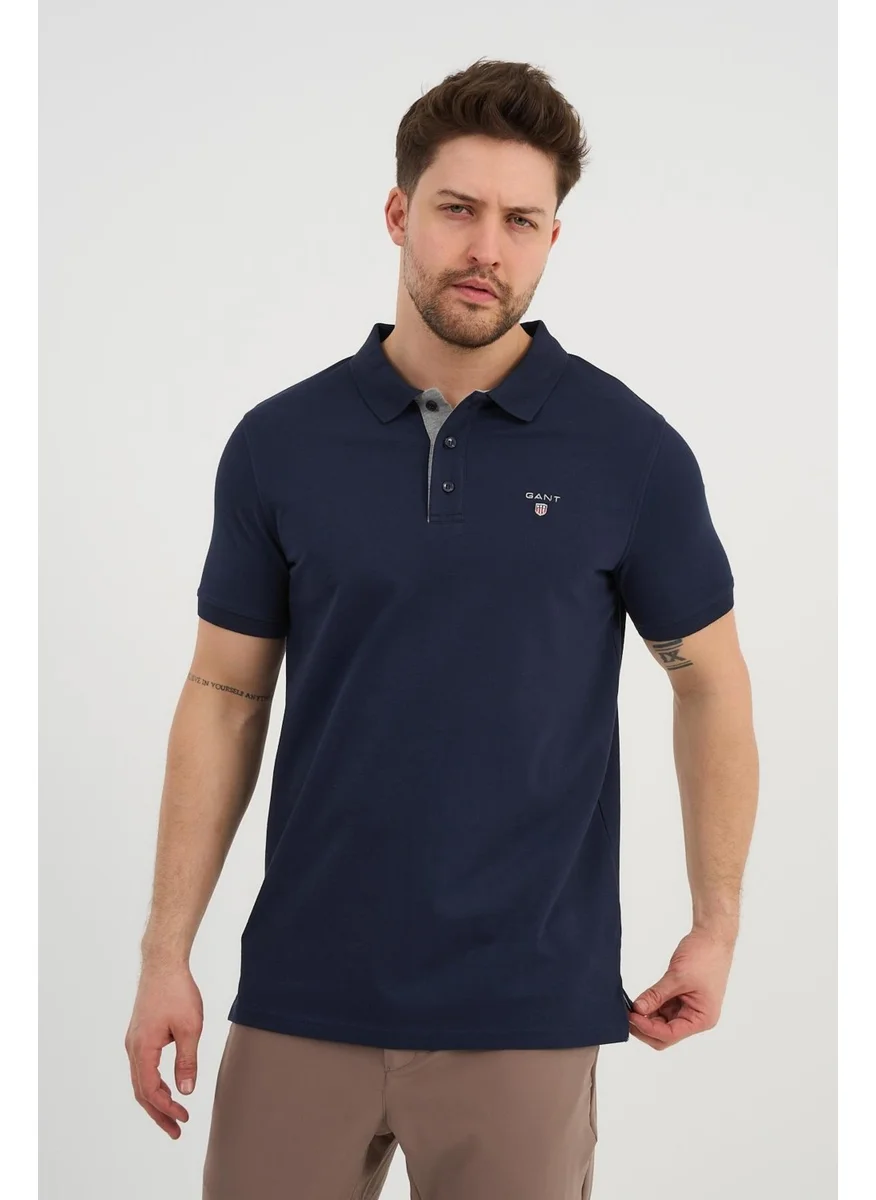 Alexander Gardi Men's Polo Collar Button Detailed T-Shirt (2201-110)