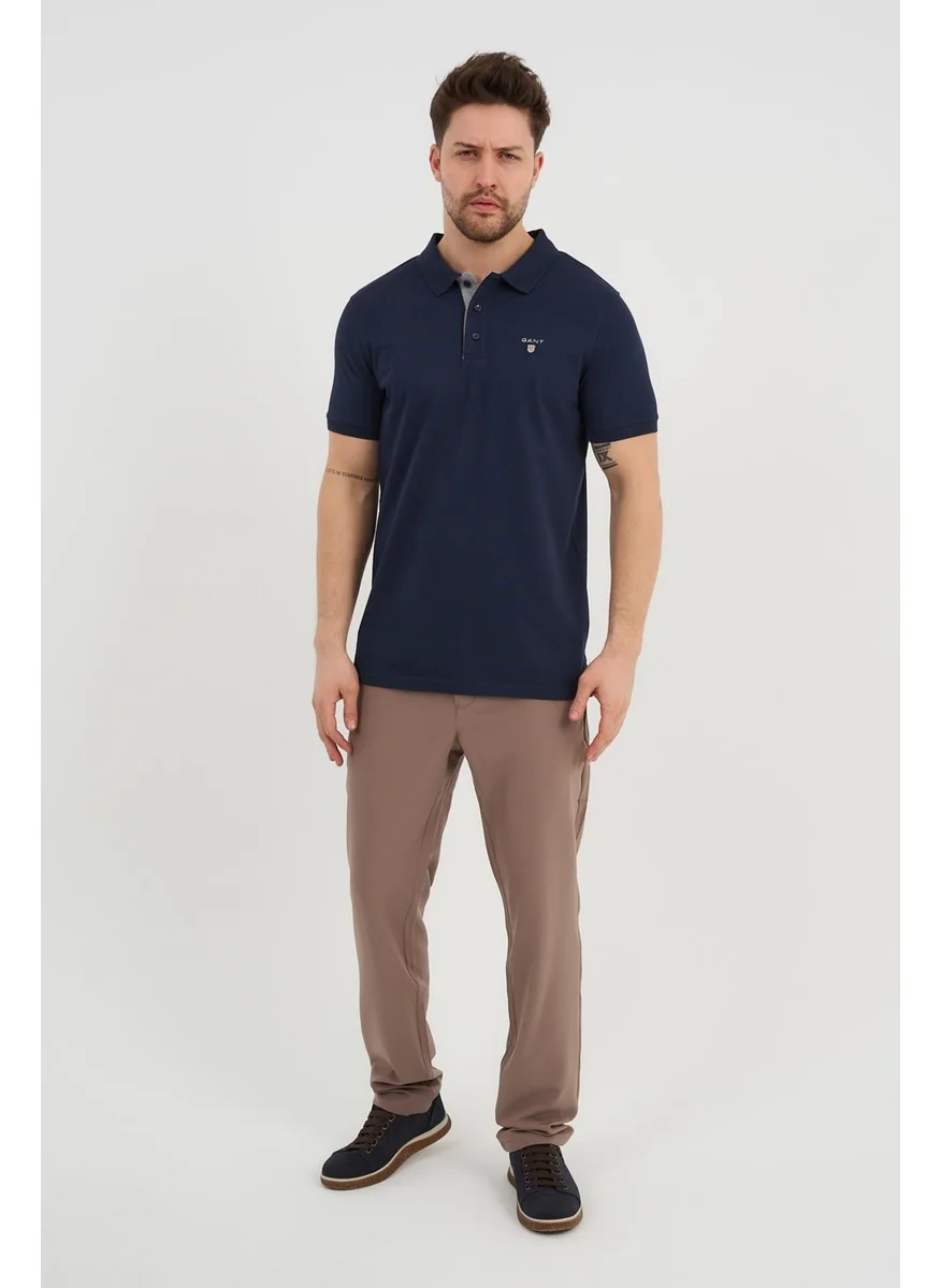 Alexander Gardi Men's Polo Collar Button Detailed T-Shirt (2201-110)