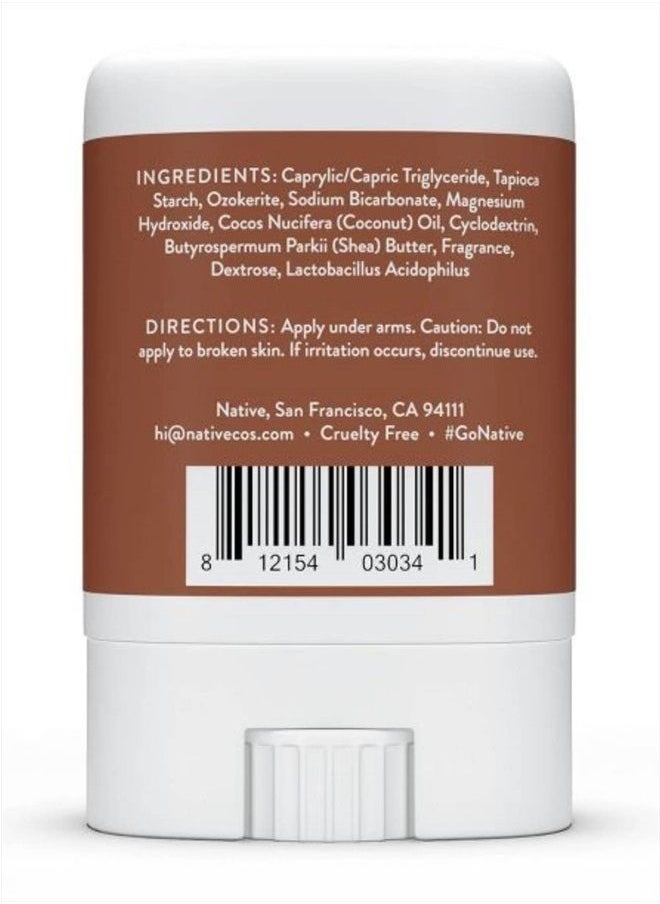 native Coconut & Vanilla Deodorant Mini - 0.35oz [2Pack]  - Image 2