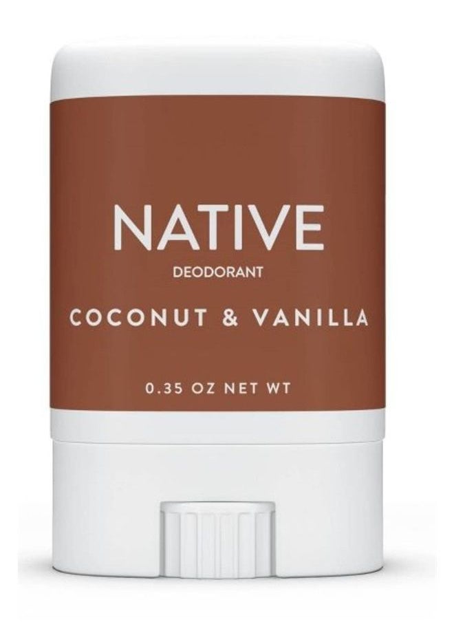 native Coconut & Vanilla Deodorant Mini - 0.35oz [2Pack]  - Image 1
