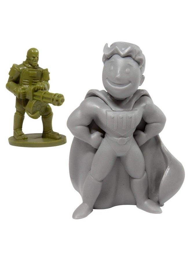 Toynk مجموعة مجسمات Army Builder من سلسلة Fallout Nanoforce 1، المجلد 1؛ Vault Boy؛ Nuka Cola؛ مجسمات ألعاب قابلة للتجميع بإصدار خاص؛  - Image 5
