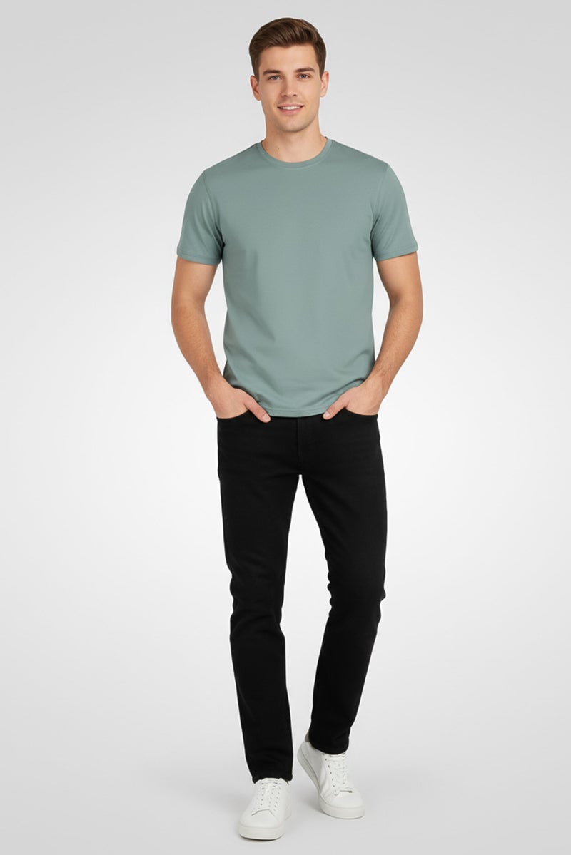MOTION Men 2 Pieces Sportswear Fit Short Sleeve Outdoor T-Shirt, Multicolor - Image 2