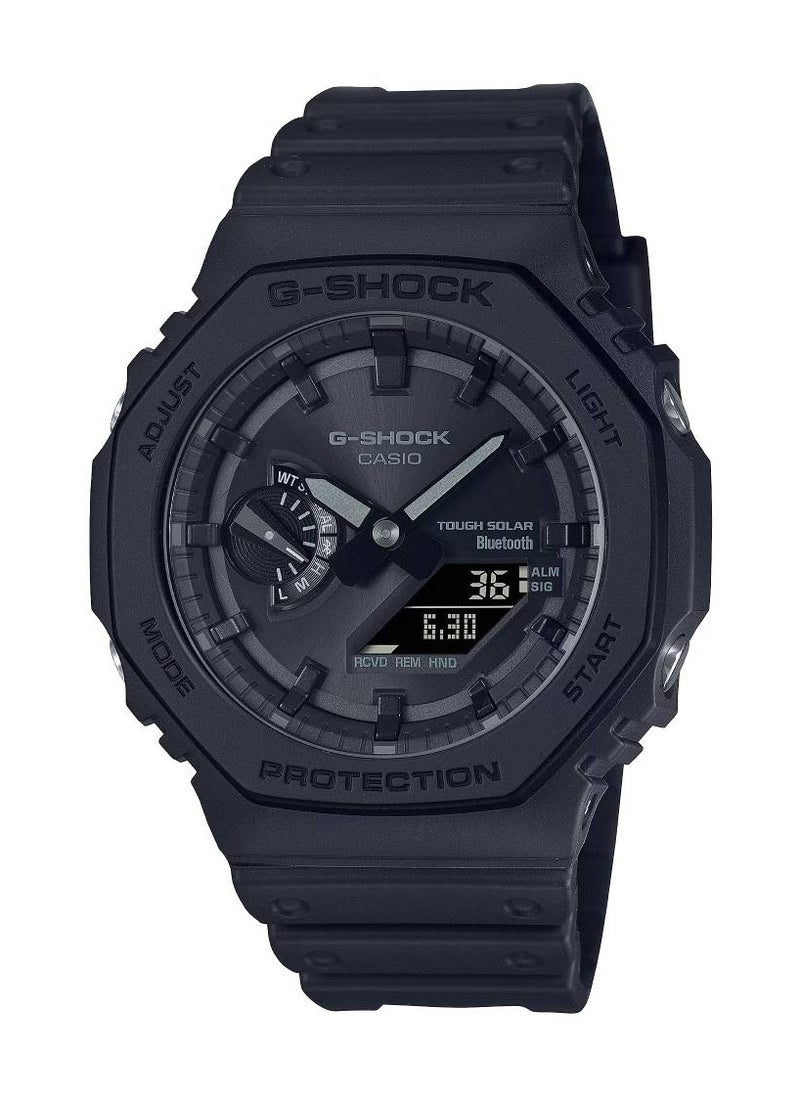 CASIO - G-Shock Analog-Digital Bluetooth Resin Band Watch GA-B2100-1A1DR - Image 1