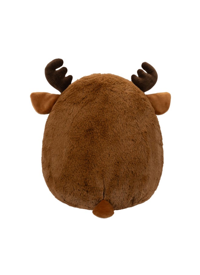 Squishmallows 12 inch Maurice Brown Moose Fuzzamallow , Officially Licensed Kellytoy Plush Toy, Colorful Soft Toy, Gift for Kids, Girls & Boys Washable Squishy Stuff Toy Multicolor All Age  - Image 4
