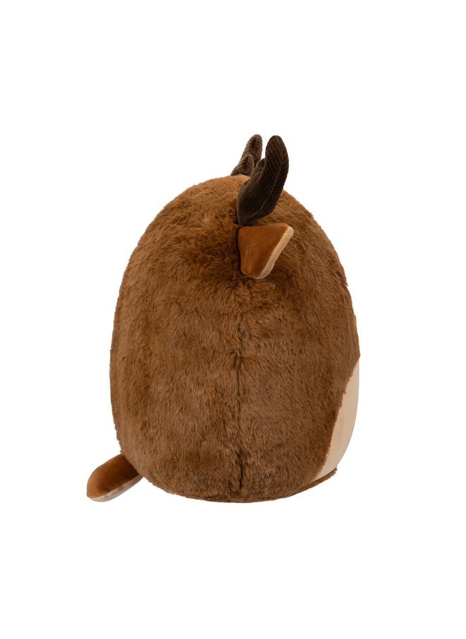 Squishmallows 12 inch Maurice Brown Moose Fuzzamallow , Officially Licensed Kellytoy Plush Toy, Colorful Soft Toy, Gift for Kids, Girls & Boys Washable Squishy Stuff Toy Multicolor All Age  - Image 3