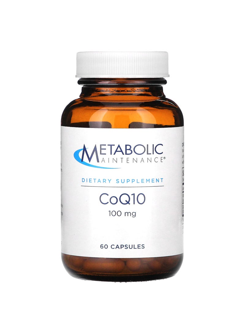 Metabolic Maintenance CoQ10, 100 mg, 60 Capsules