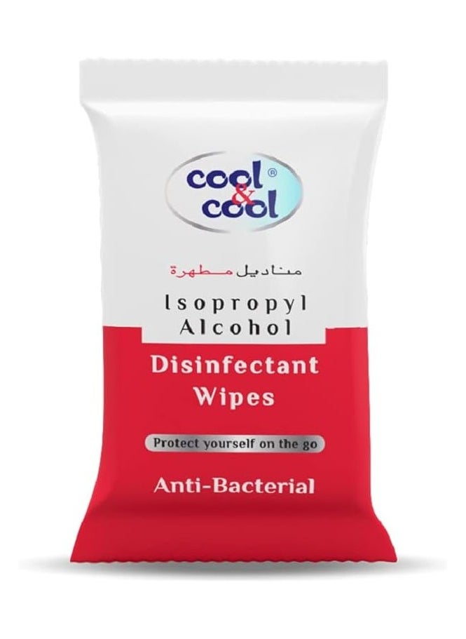 Cool & Cool Disinfectant Wipes 10 Wipes  - Image 1