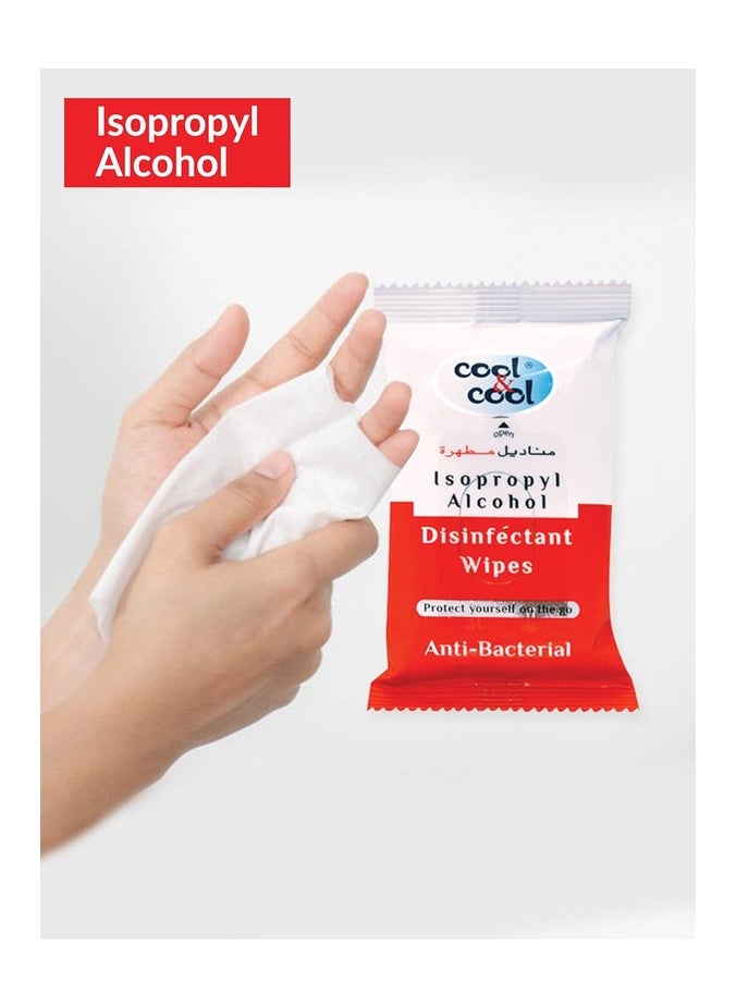 Cool & Cool Disinfectant Wipes 10 Wipes  - Image 2