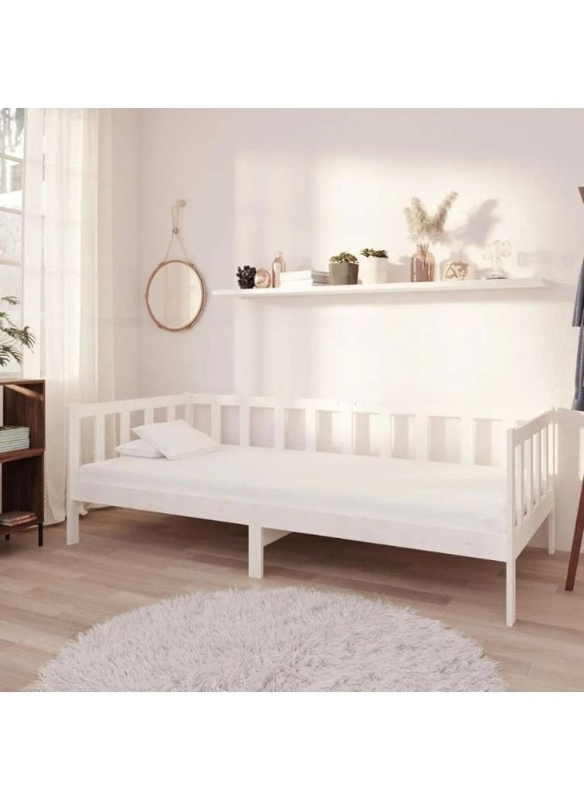 vidaXL Day Bed White Solid Pinewood 90x200 cm - pzsku/ZF25B457BCD8806BC5CE9Z/45/_/1698830115/3a24c85f-5ca2-429f-a432-c64c2f8dc478