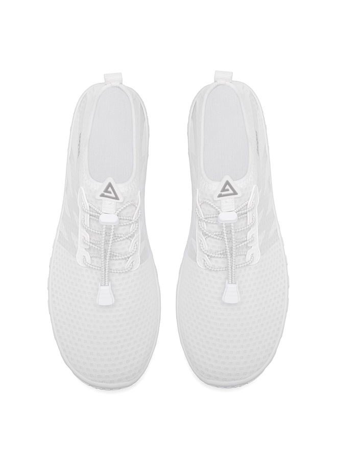 Racqua Water Shoes Womens Mens Quick Dry Barefoot Shoes Swim Lightweight Surf Beach Pool Aqua Shoes, Hd1307-white, 10 Women/9 Men - Image 5