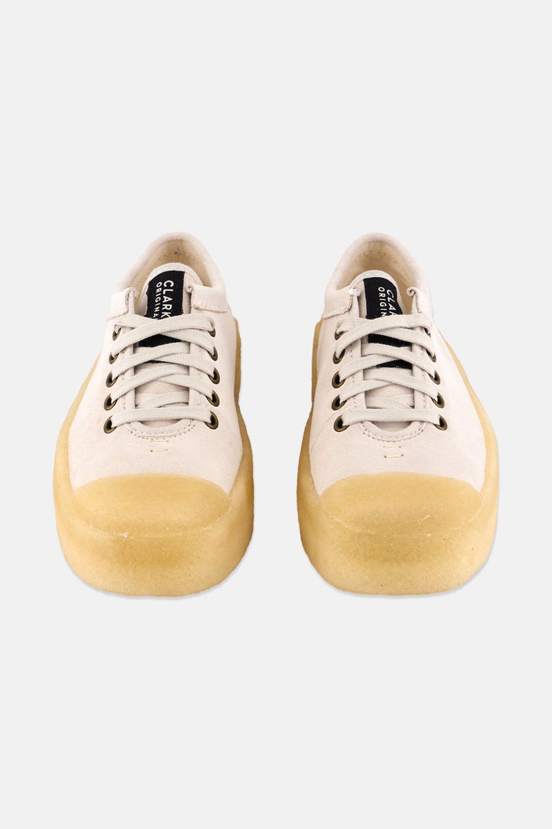 clarks Women Standard Tor Hoop Lace Up Casual Shoes, Off White  - Image 4