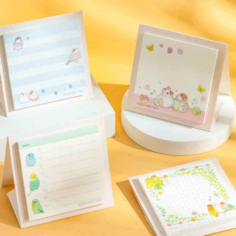 JD Jing Zao MASMARCU Morning Light Stationery Sticky Notes High-Quality Adhesive Label Paper Medium Student Note Pads Simple Memo Book Smart Learning Random YS0309 - Image 4