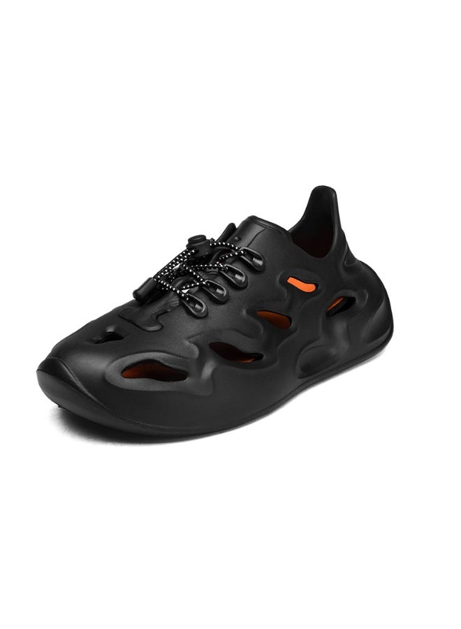 NIBEMINENT Men's Outdoor Sports Sandals Thick Bottom Summer  Style Beach Slippers Anti-Slip Casual Shoes for Adult Men - Image 1