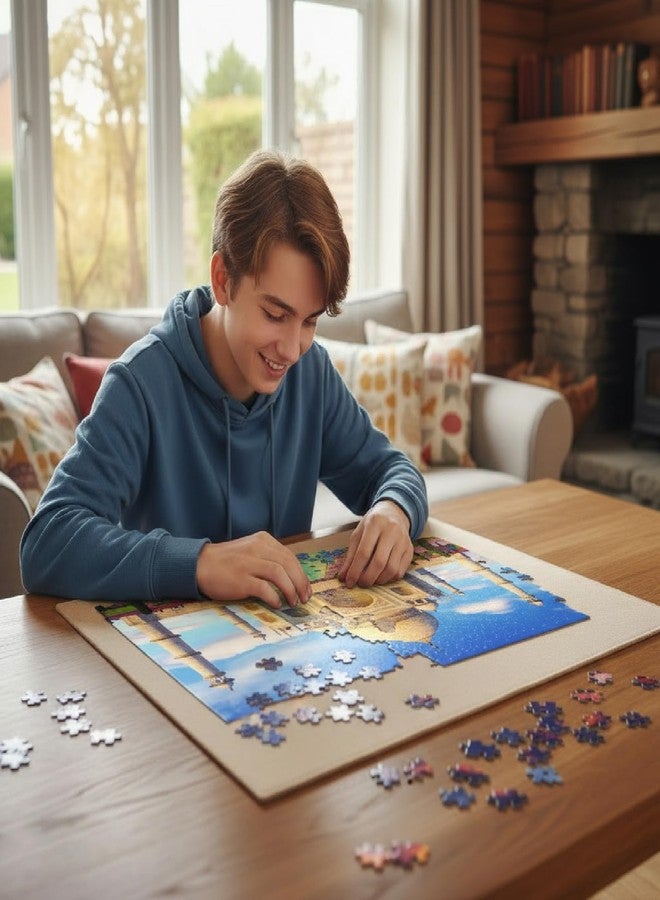 Funskool Play & Learn-Taj Mahal,Educational,1000 Pieces,Puzzle,for 14 Year Old Kids and Above,Toy - Multicolor - Image 5