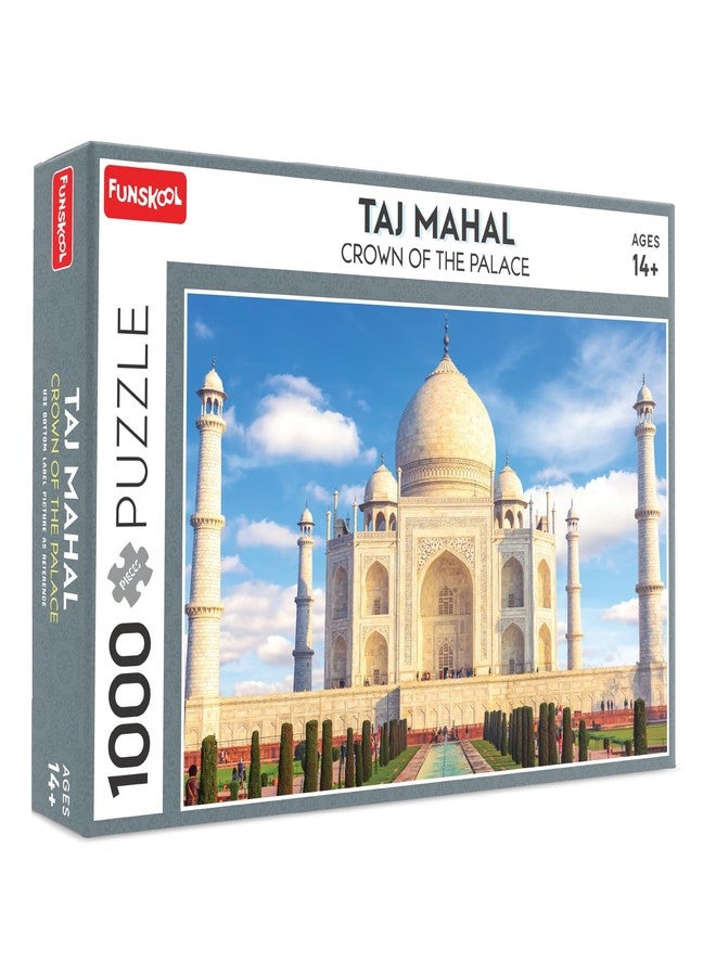 Funskool Play & Learn-Taj Mahal,Educational,1000 Pieces,Puzzle,for 14 Year Old Kids and Above,Toy - Multicolor - Image 1