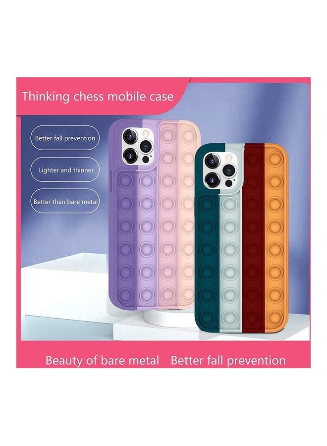 NIBEMINENT Push Bubble Fidget Protective Case For Apple iPhone 11 Pro Multicolour - Image 2