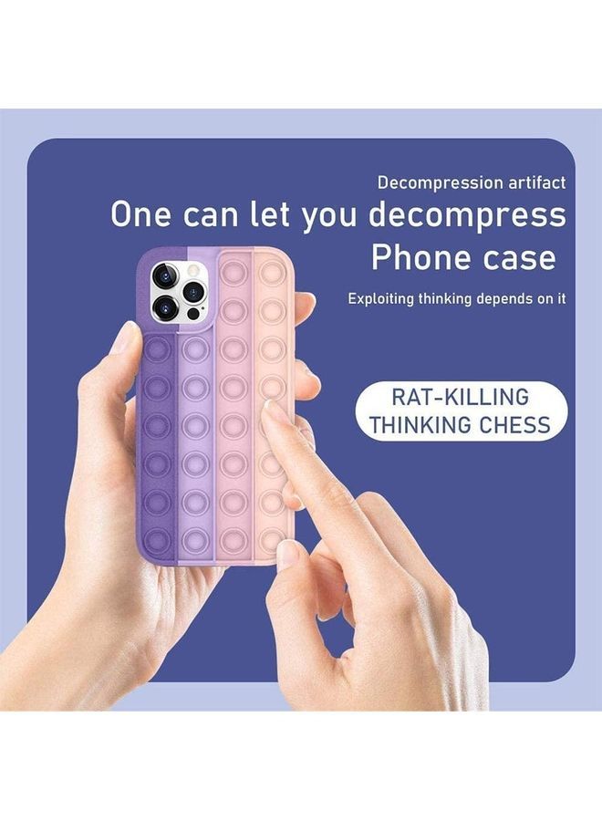 NIBEMINENT Push Bubble Fidget Protective Case For Apple iPhone 11 Pro Multicolour - Image 3