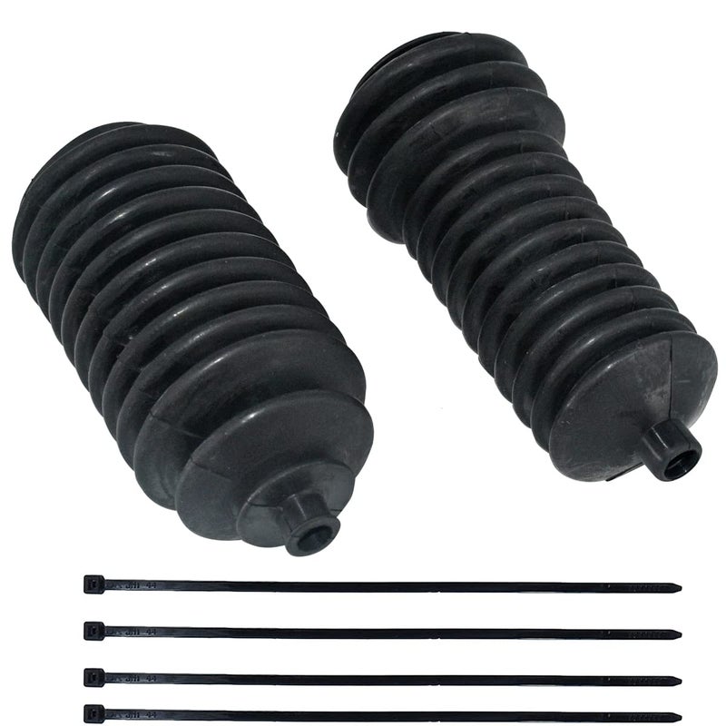 JDLLONG Steering Rack Boot Fit For Polaris Ranger RZR 400 500 570 700 800 900 1000 2 Pack Replace 5412012 5412013