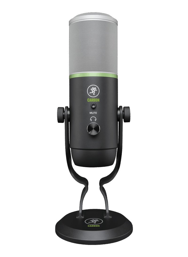 Mackie MACKIE CARBON Premium USB Condenser Microphone Includes Stand & 16 Exclusive Plugins  - Image 3