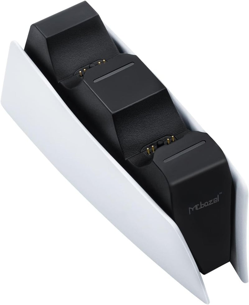 مكبازل محطة شحن مزدوجة USB من لوحدات تحكم PS5 DualSense مع مؤشرات ضوء LED / شحن سريع / حماية ثلاثية - Image 4