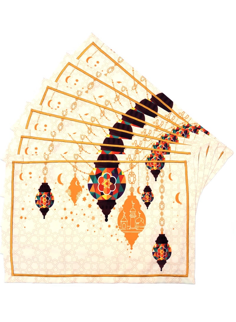 Alwan Ramadan Place Mat Set of 6 - Image 1