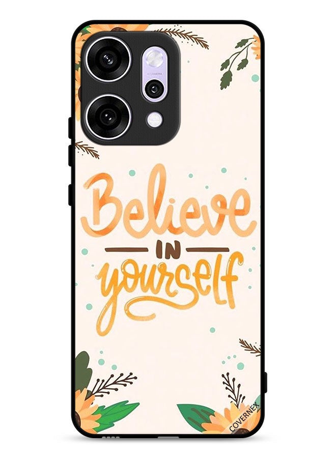 Covernex Oppo Reno14 Protective Case Cover Believe In Yourself - Image 1