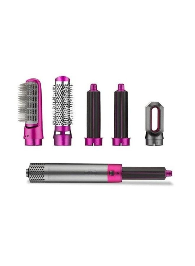 Hair Dryer 5 in 1 Hair Blower Brush Hair Curler, Hair Curler, Electric Hair Dryer, Rotating Hot Air Brush for All Hairstyles - Image 2