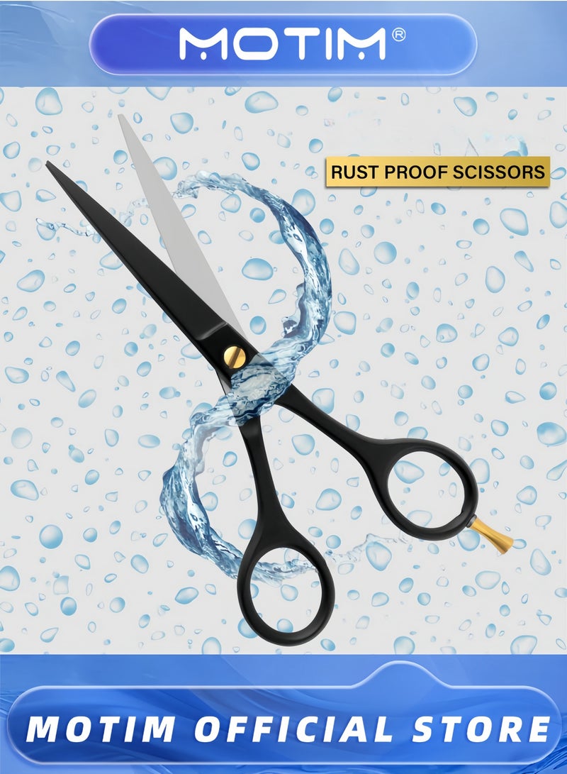 Motim Professional Hair Cutting Scissors,Japanese 440C Stainless Steel 5.5 inch, for Hair for Women Men Kids - Image 4